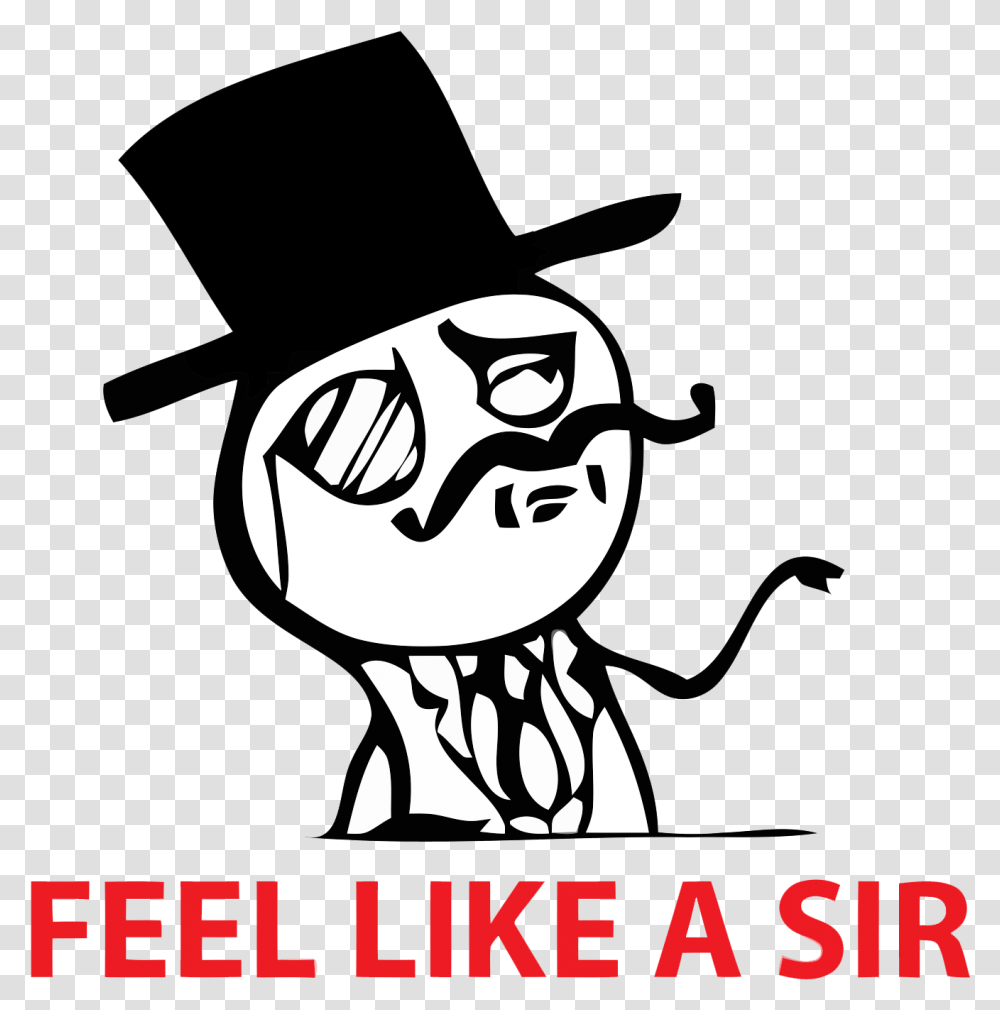 Feel Like A Sir Meme, Poster, Face, Pirate Transparent Png