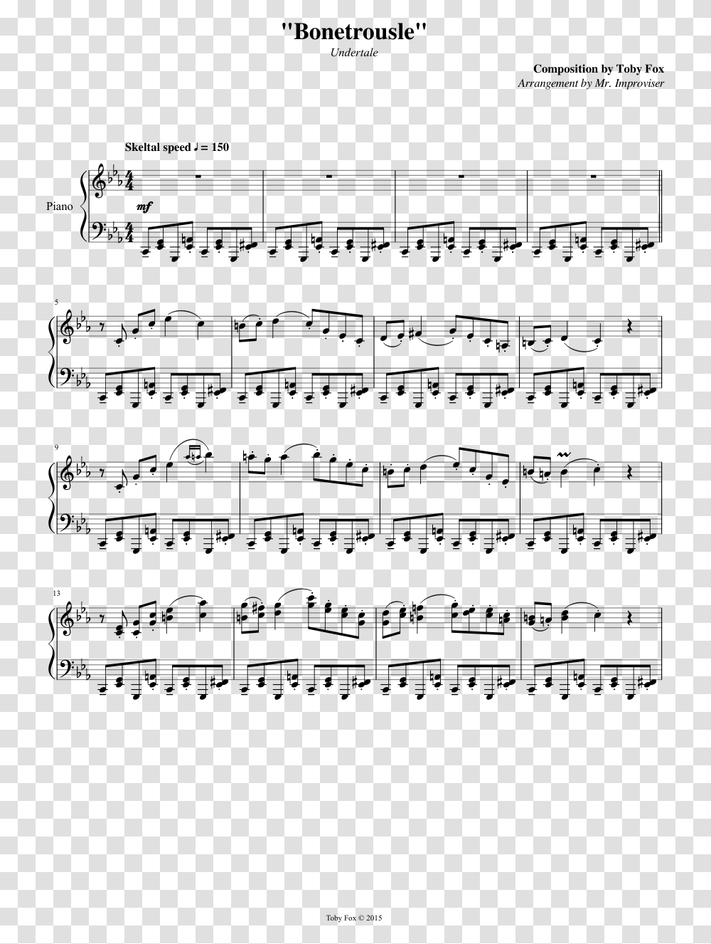 Feel The Earth Move Piano Sheet Music Pdf, Gray, World Of Warcraft Transparent Png