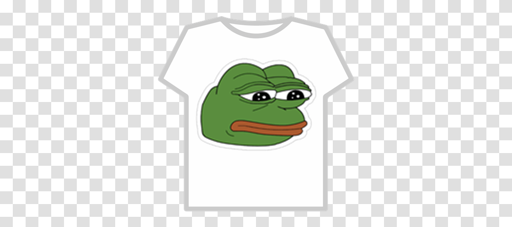 Feels Bad Man Roblox Pepe The Frog Badge Background, Clothing, T-Shirt, Plant, Food Transparent Png