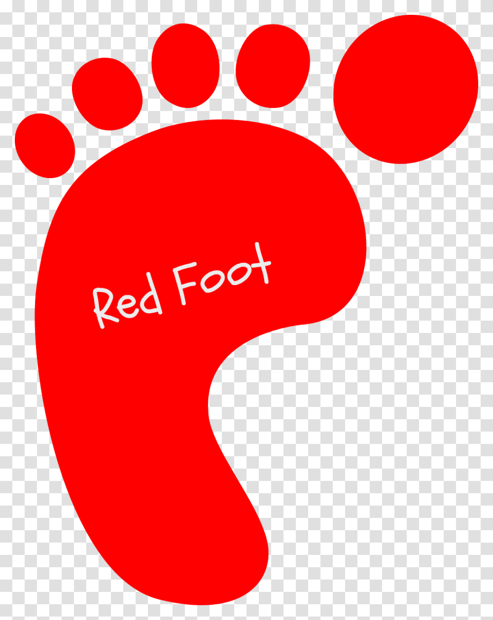 Feet Clipart Left Foot, Footprint Transparent Png
