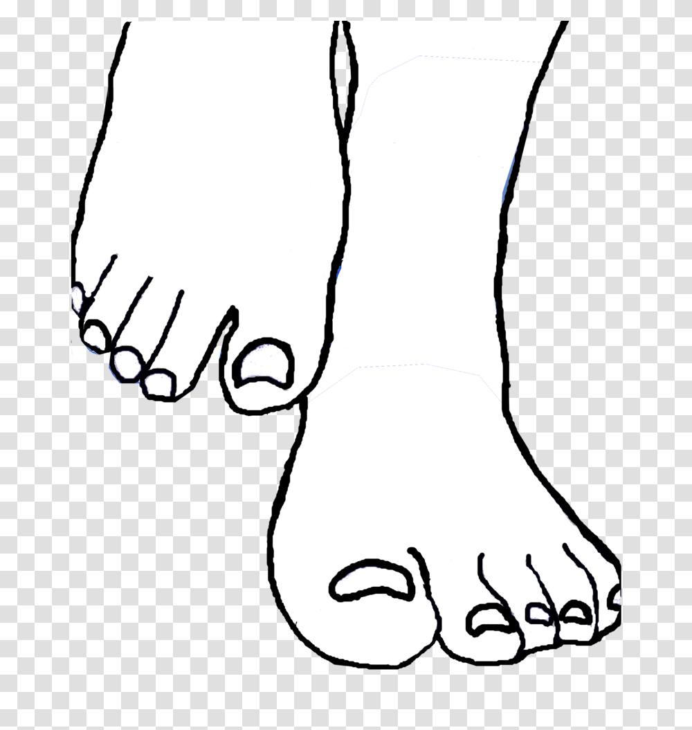 Feet Template, Toe, Hand, Heel, Person Transparent Png