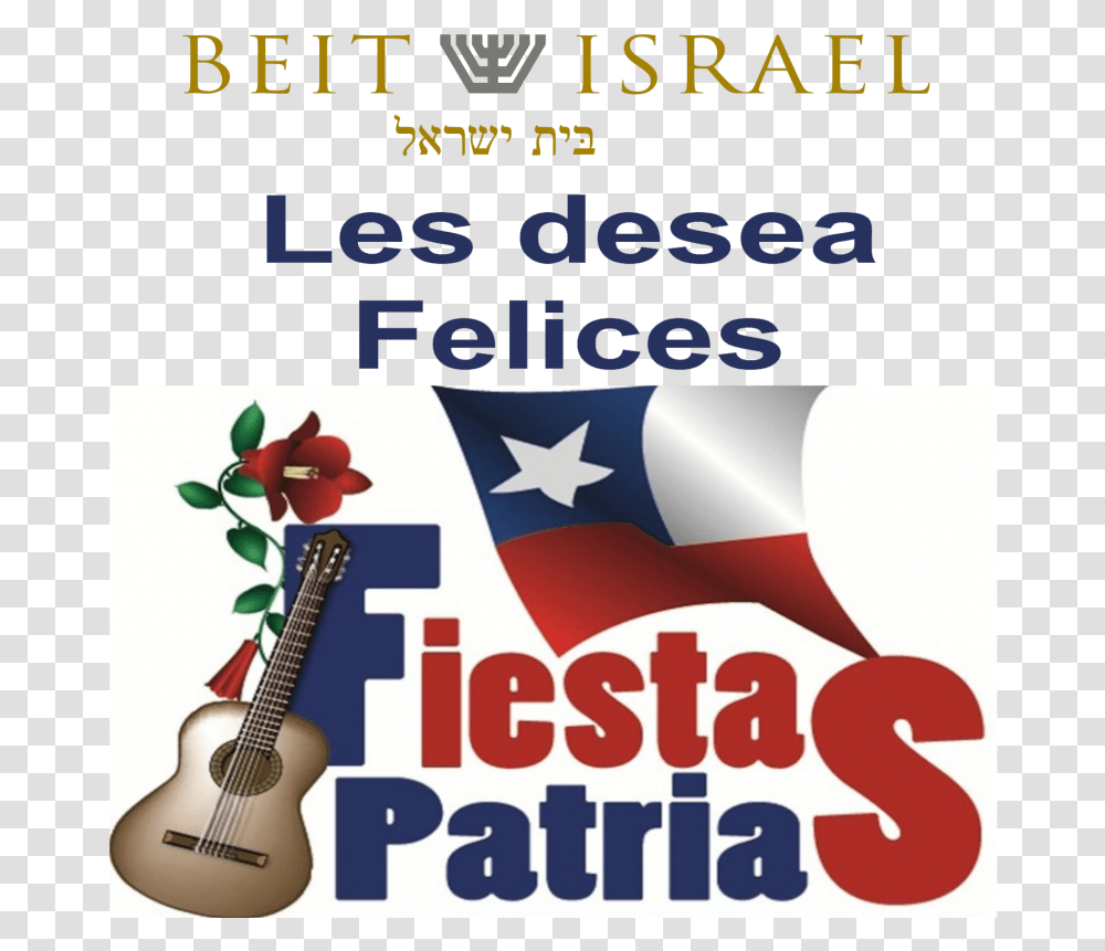 Felices Fiestas Patrias Poster, Guitar, Leisure Activities, Musical Instrument, Label Transparent Png