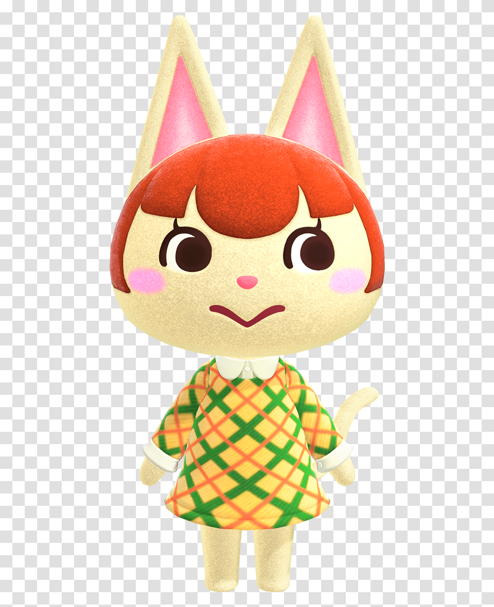 Felicity Animal Crossing Wiki Nookipedia Acnh Peppy Villagers Cat, Person, Human, Face, Plush Transparent Png