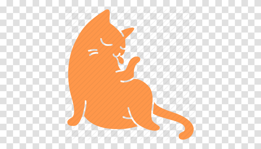 Feline Clipart Ginger Cat, Bird, Animal, Mammal, Insect Transparent Png