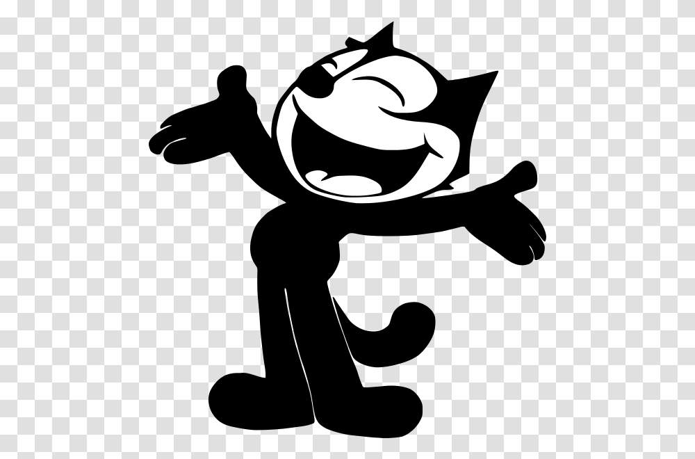Felix The Cat, Stencil, Logo, Trademark Transparent Png