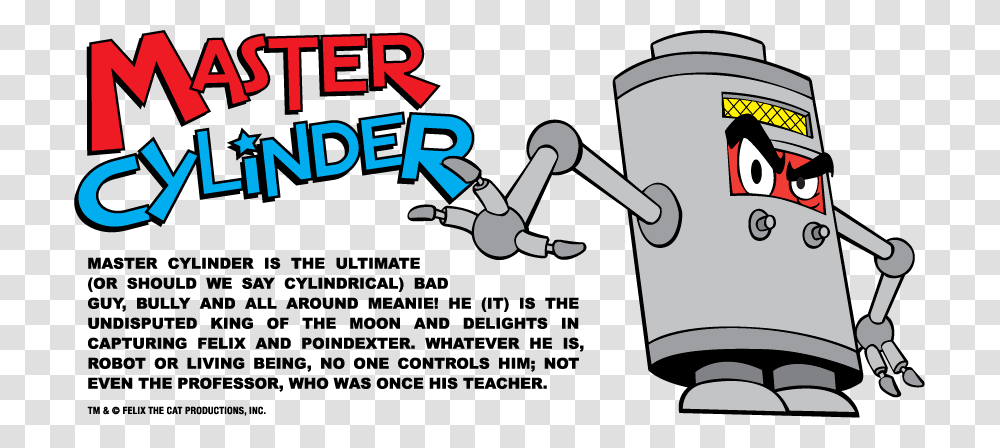 Felix The Cat Wiki Master Cylinder Felix The Cat, Tin, Can, Watering Can, Spray Can Transparent Png