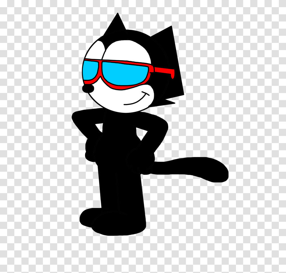 Felix The Cat With Sunglass, Goggles, Accessories, Accessory, Sunglasses Transparent Png