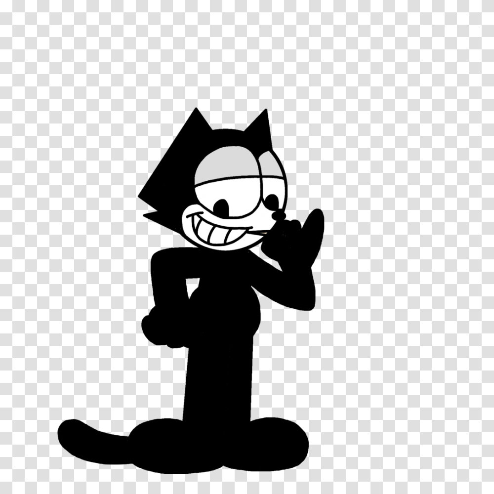 Felix Using Toothpick, Stencil, Word, Silhouette Transparent Png