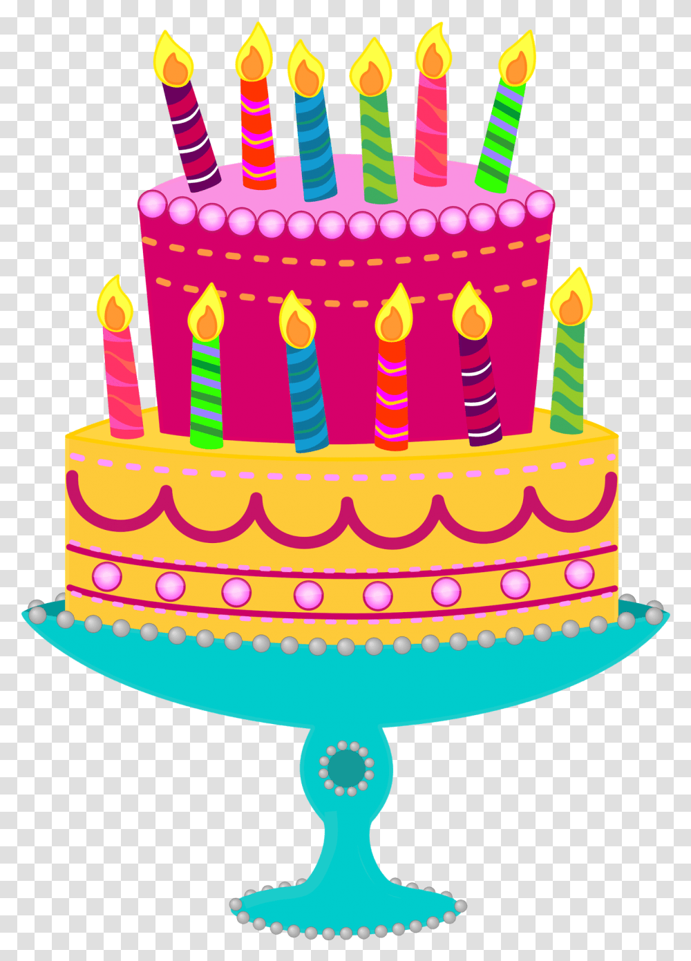 Feliz Cumple Http Enviarpostales Birthday Cake Clipart, Dessert, Food, Cream, Creme Transparent Png