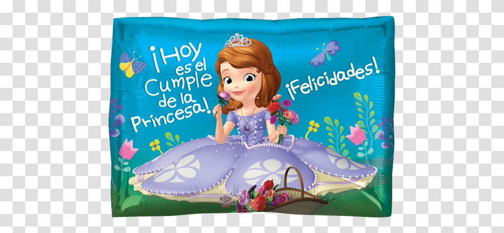 Feliz Cumple Princesa Sofia, Toy, Person, Doll Transparent Png