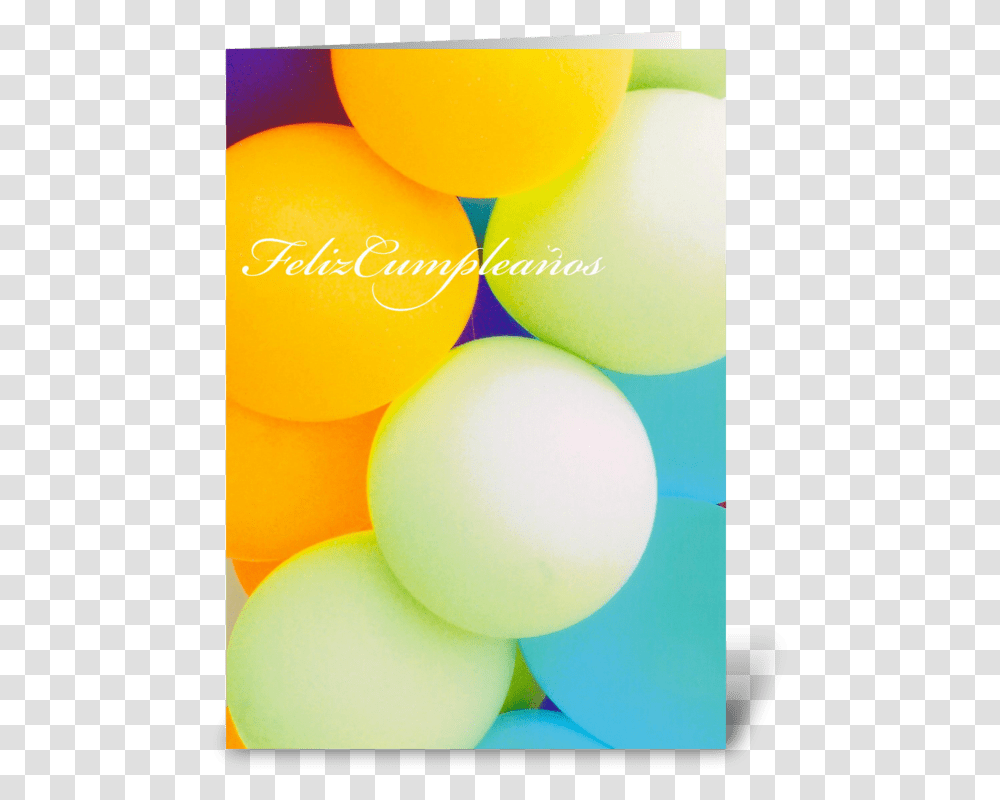 Feliz Cumpleanoshappy Birthday Balloon, Egg, Food Transparent Png