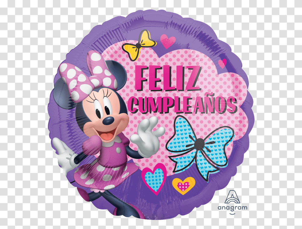 Feliz De Minnie, Purple, Poster, Advertisement, Graphics Transparent Png