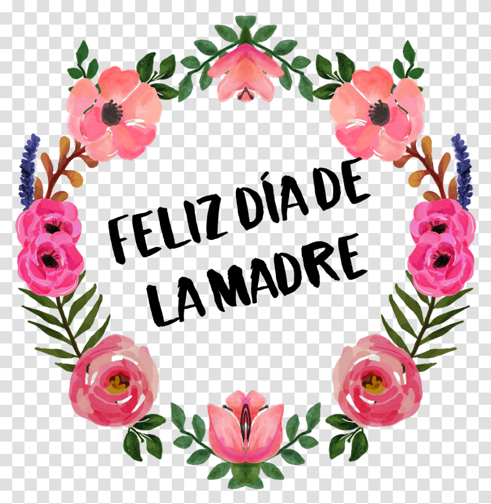 Feliz Dia De Las Madres Clipart Clipground Feliz Dia De La Madre, Plant, Wreath, Floral Design Transparent Png