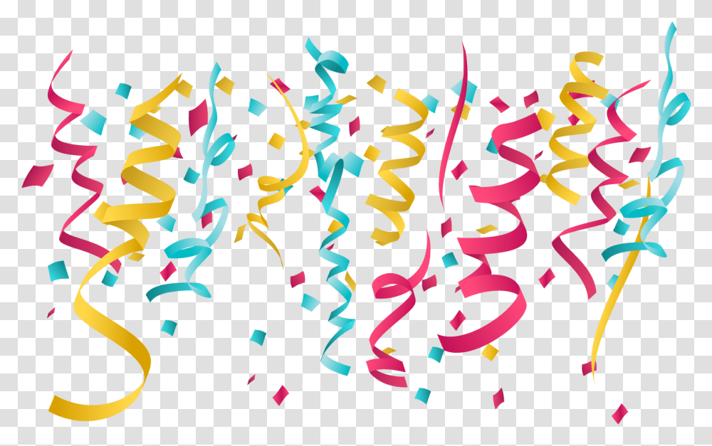 Feliz En Idiomas, Confetti, Paper Transparent Png