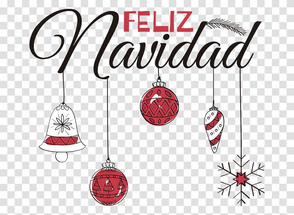 Feliz Navidad Clipart Illustration, Apparel, Hat Transparent Png