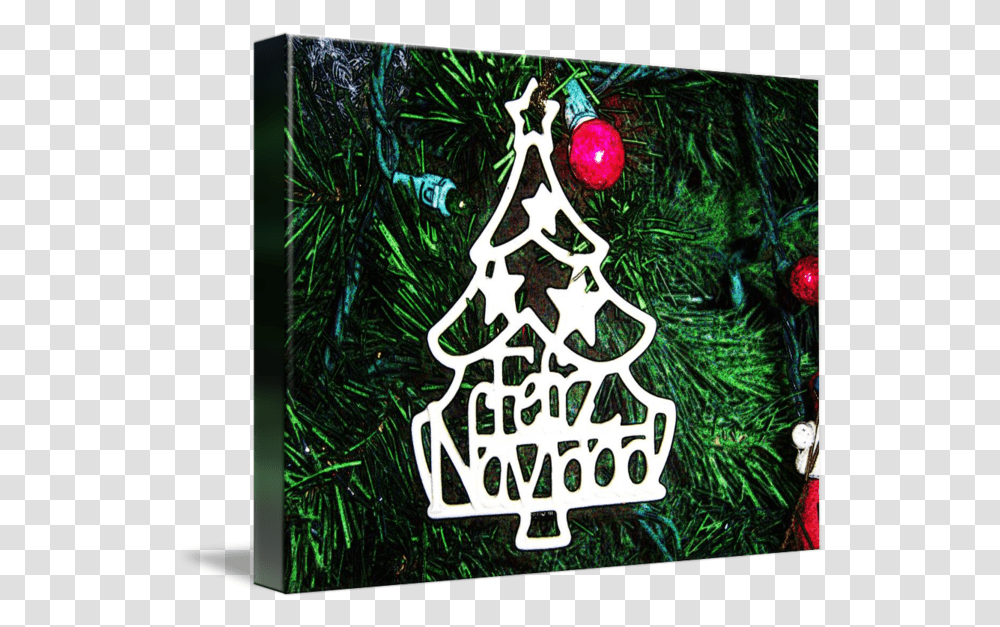 Feliz Navidad Merry Christmas By Brunie Romero Christmas Tree, Plant, Ornament, Conifer, Pine Transparent Png