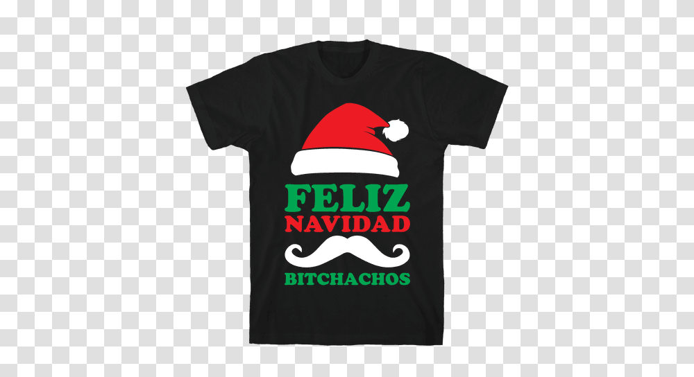 Feliz Navidad T Shirts Greetingcards And More Lookhuman, Apparel, T-Shirt, Sleeve Transparent Png