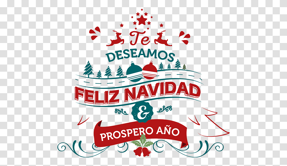 Feliz Navidad Y Prospero Nuevo, Poster Transparent Png