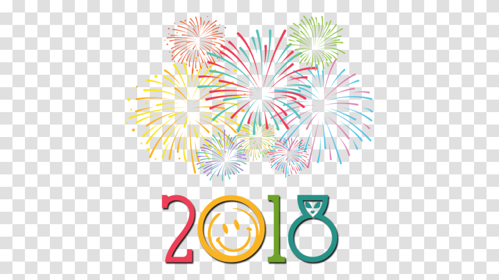 Feliz Nuevo 2018, Nature, Outdoors, Fireworks, Night Transparent Png
