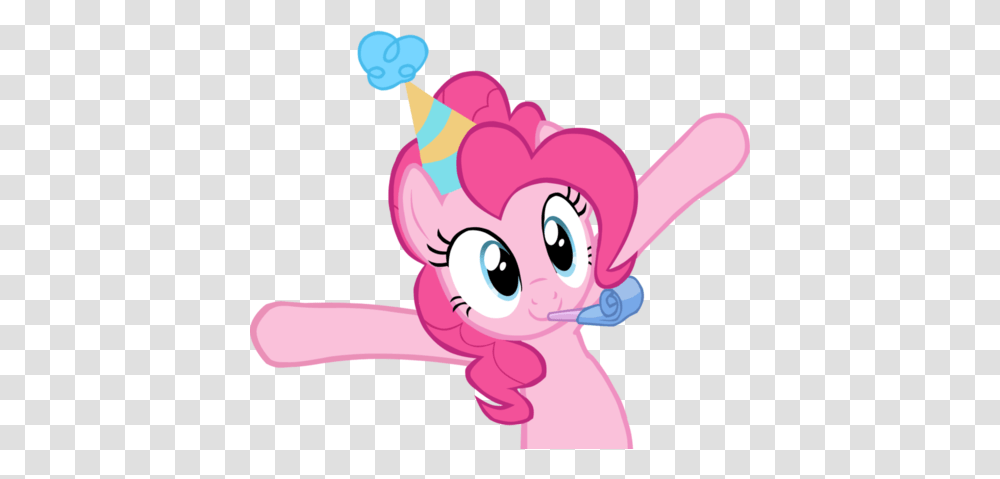 Feliz Pinkie Pie Shared, Toy, Apparel, Party Hat Transparent Png