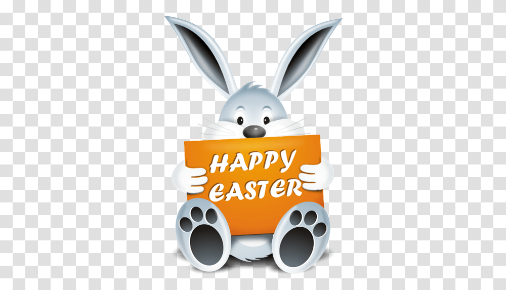 Feliz Pscoa Happy Easter Ingls Happy Easter Icons Free, Mammal, Animal, Label, Text Transparent Png