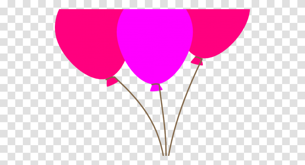 Feliz Rosa Clipart Download Pink Balloons Vector Transparent Png