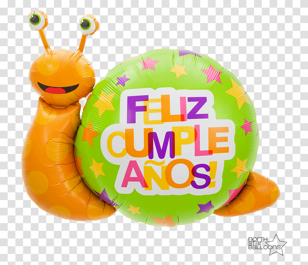 Feliz Snail 41 In Download Inflatable, Food, Animal, Invertebrate, Ball Transparent Png