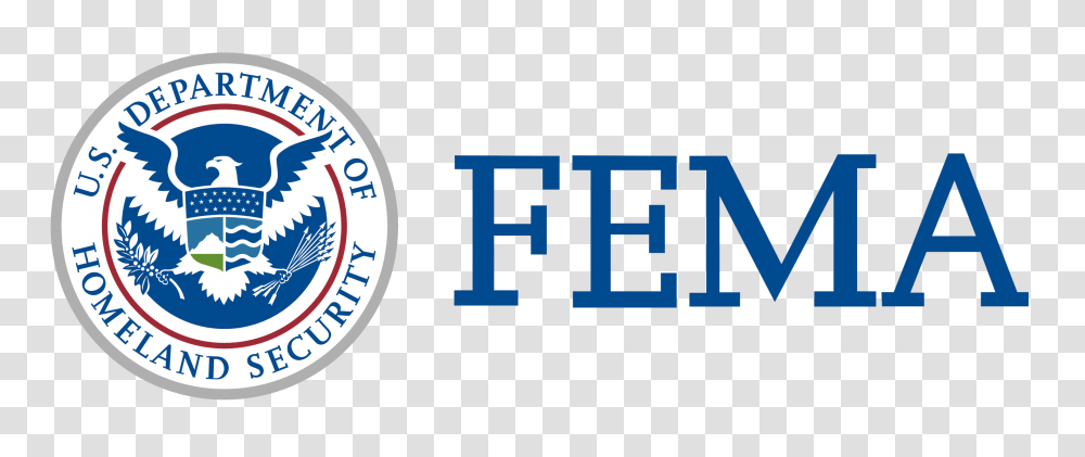 Fema Logo Blue Femagov Fema Logo, Analog Clock, Text, Label, Symbol Transparent Png