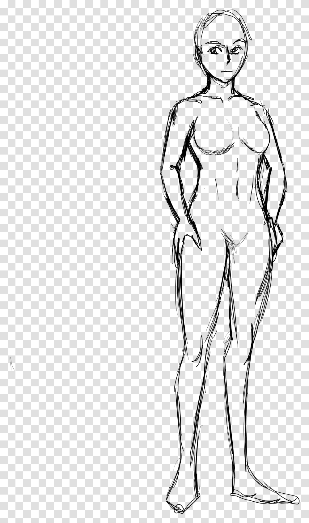 Female Adult Body Template, Alien, Chain, Photography Transparent Png