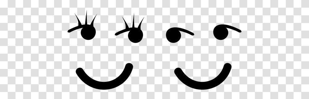 Female And Male Smileys Image Smiley Face Svg, Gray, World Of Warcraft Transparent Png