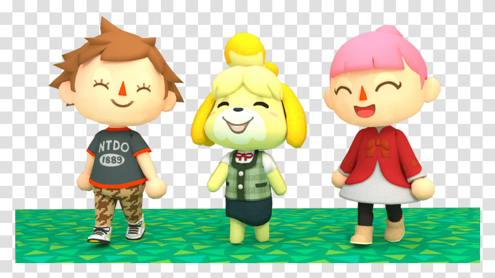 Female Animal Crossing Villager, Doll, Toy, Figurine, Person Transparent Png
