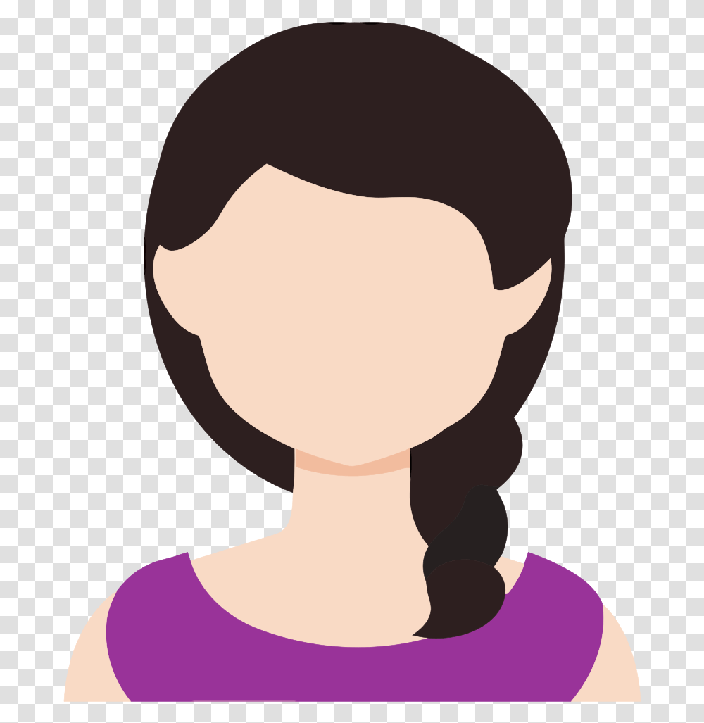 Female Avatar Female Avatar No Face, Head, Person, Audience, Crowd Transparent Png
