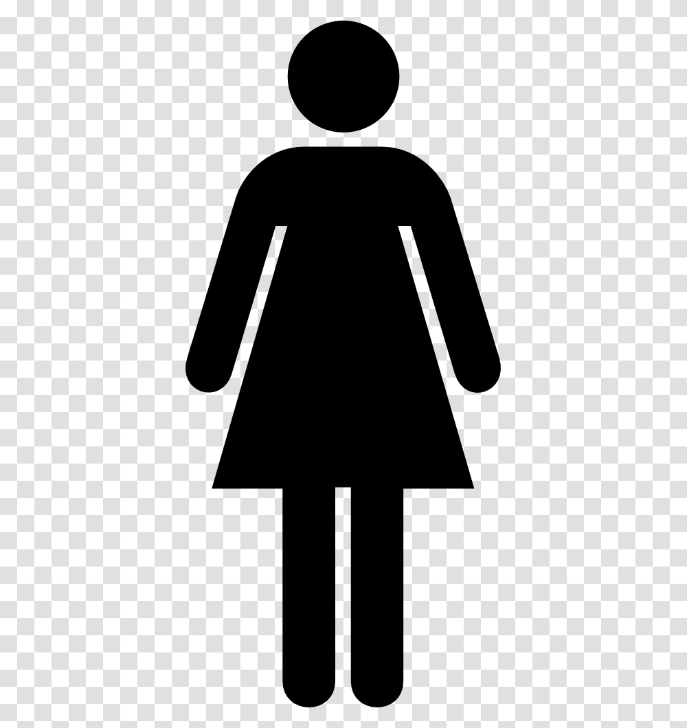 Female Bathroom Sign, Coat, Sleeve, Overcoat Transparent Png