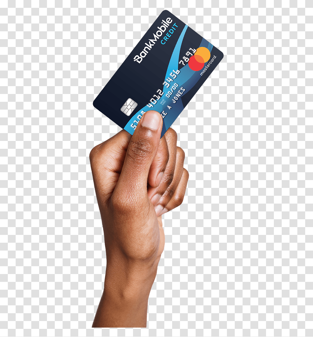Female Black Hand Holding A Card Black Hand With Card, Person, Human, Credit Card Transparent Png