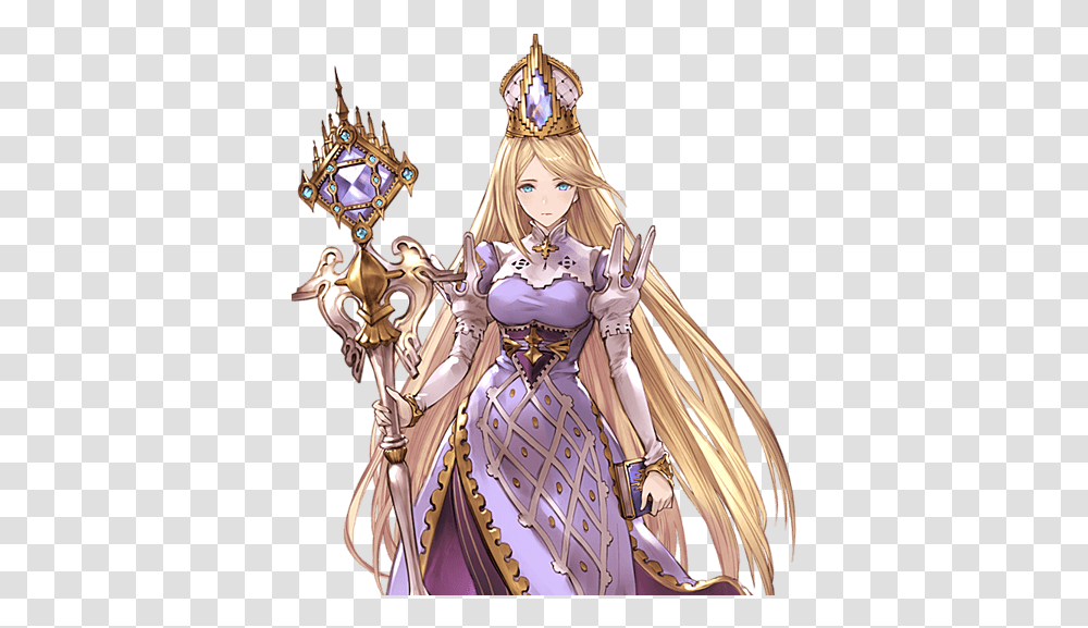 Female Character Design Queen Of Wand Pussy888, Figurine, Person, Human, Book Transparent Png