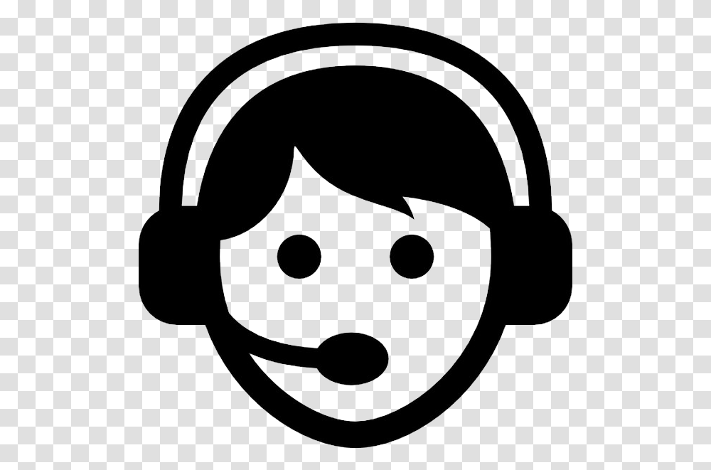 Female Chat Support Image Call Center Agent Icon, Apparel, Helmet, Electronics Transparent Png