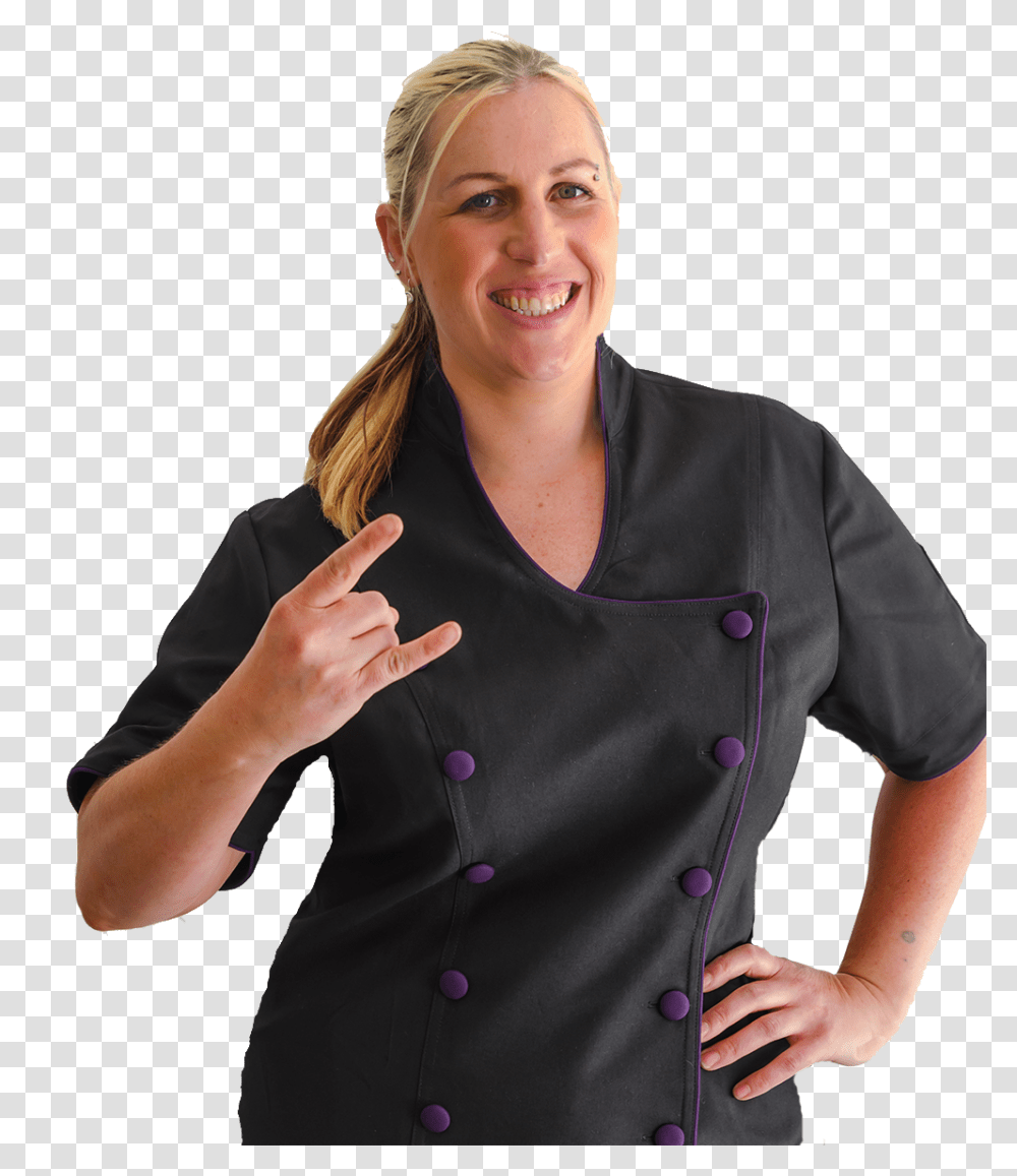 Female Chef Woman, Person, Human, Apparel Transparent Png