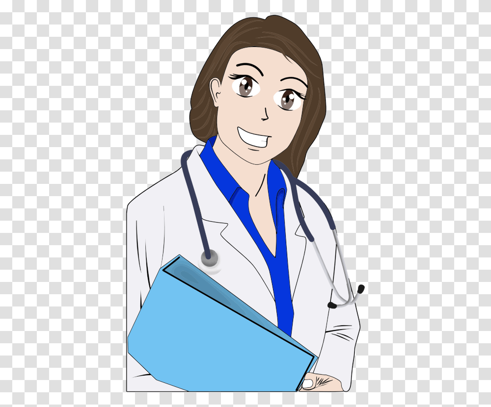 Female Clipart Medical Doctor Lady Doctor Clipart, Person, Human, Apparel Transparent Png
