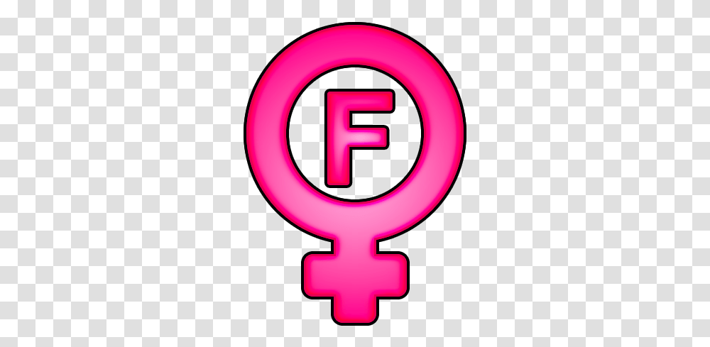 Female Gender Sign Orange Star, Text, Symbol, Number, Logo Transparent Png