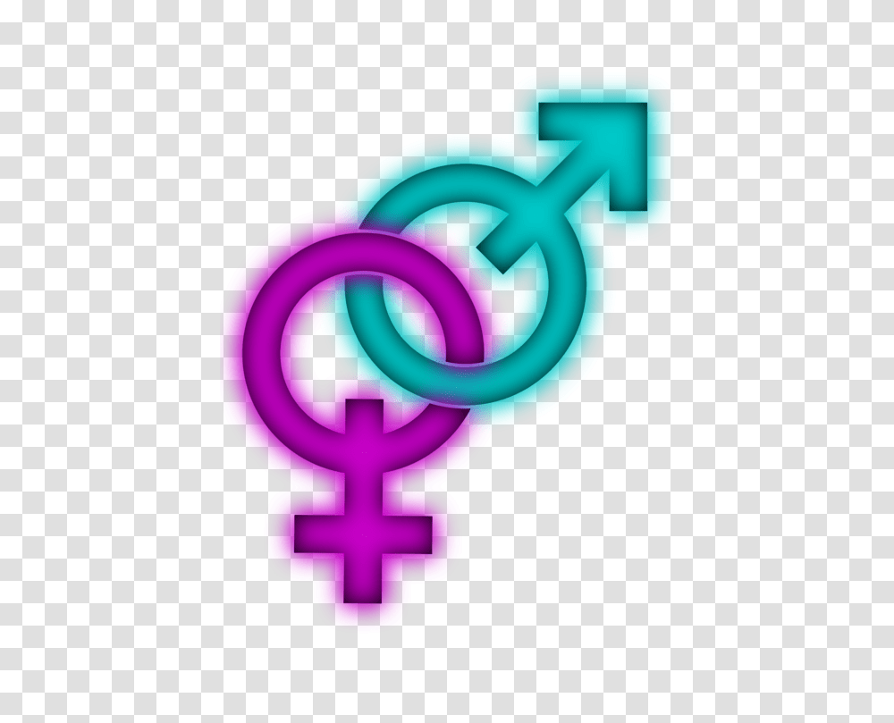 Female Gender Symbol Computer Icons, Cross, Purple Transparent Png