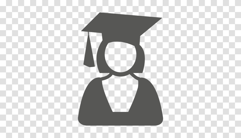 Female Graduate Icon, Graduation Transparent Png