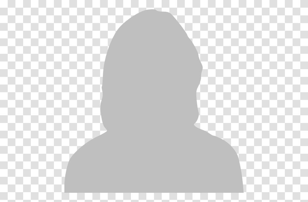 Female Head Silhouette Grey, Baseball Cap, Hat, Apparel Transparent Png