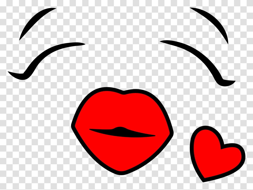 Female Heart Smiley Face Clip Arts Female Smiley Red Face, Mouth, Mustache, Interior Design, Indoors Transparent Png