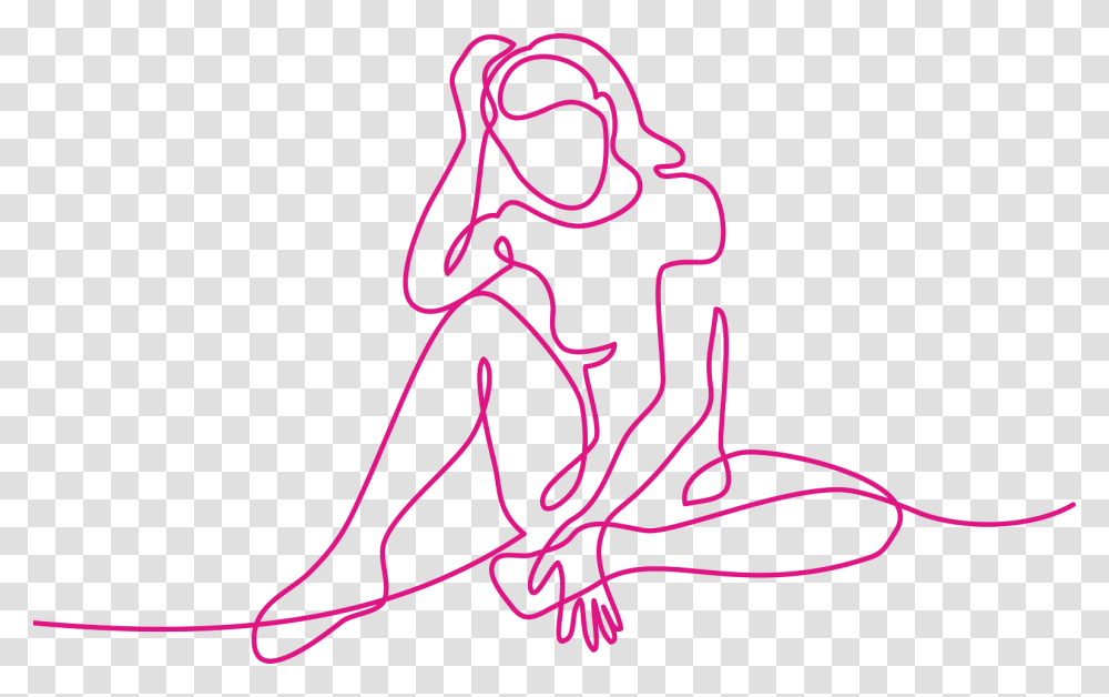 Female Hypoactive Sexual Desire Disorder Therapeutics, Drawing, Kneeling, Girl Transparent Png