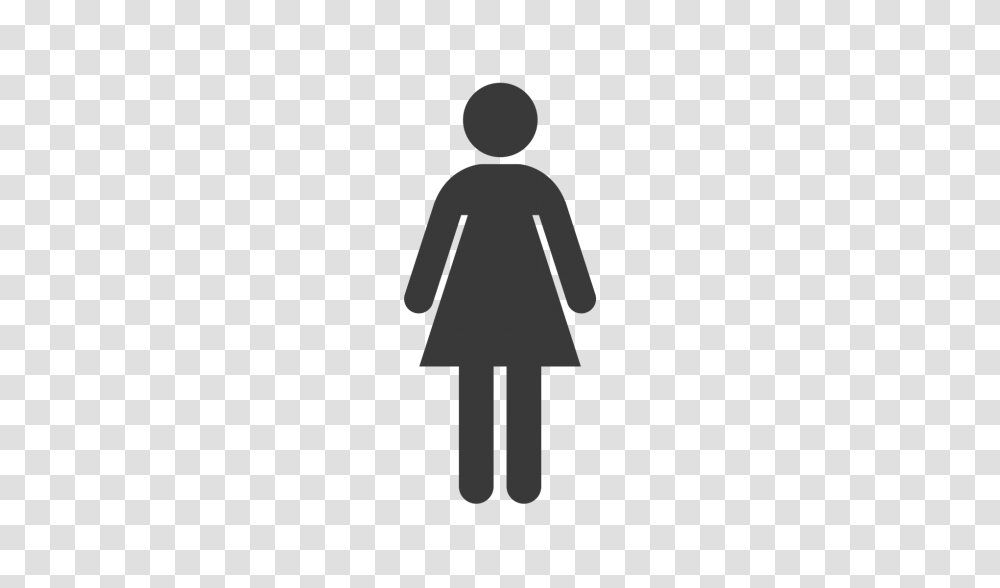 Female Icon Free Download, Silhouette, Tarmac, Asphalt, Pedestrian Transparent Png
