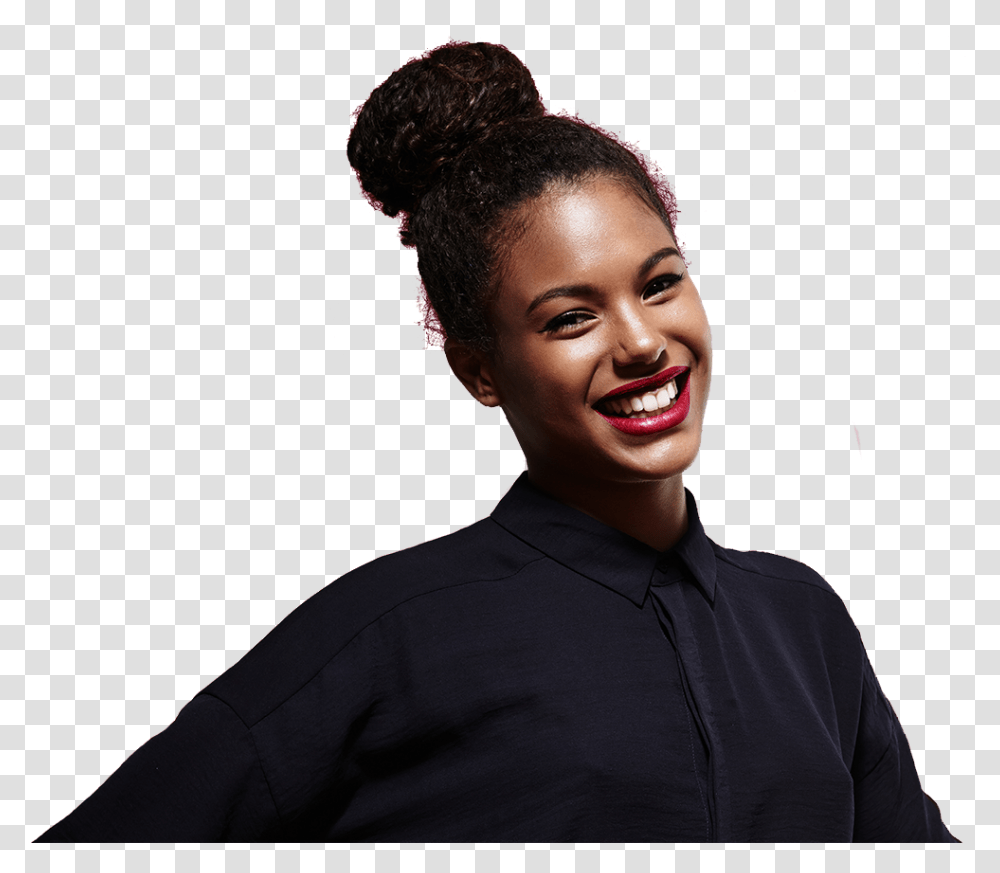 Female Image Black Woman Background, Hair, Person, Face, Portrait Transparent Png