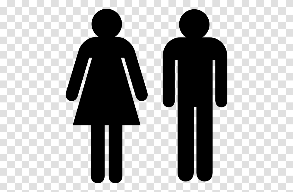 Female Male Toilet Signs, Person, Human, Silhouette Transparent Png