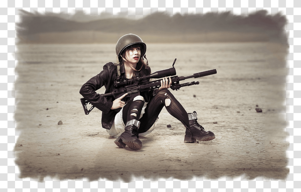 Female Military Soldiers Download Rainbow Six Siege Ana, Helmet, Gun, Weapon Transparent Png