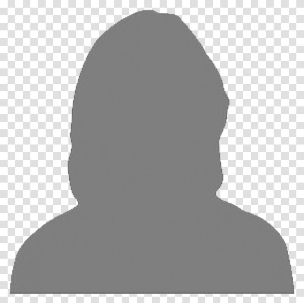 Female Organization Woman No Photo Available Women, Apparel, Hood, Gray Transparent Png