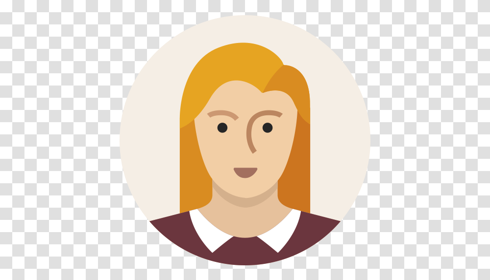 Female Person User Woman Young Icon Avatar Female Icon, Face, Logo, Symbol, Trademark Transparent Png